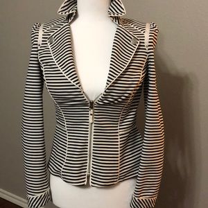 Blazer- black and white